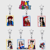 KPOP HOTSAUCE Acrylic Keychain Schoolbag Pendant