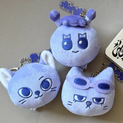 BND Purple Doll Pendant Keychain