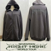 KPOP 'RIGHT HERE ' Tour Zipper Hoodie