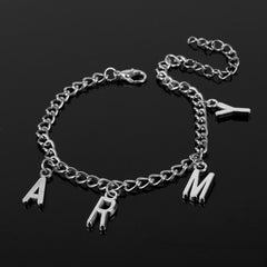 Kpop ARMY Letter Bracelet