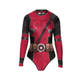 Women's Deadpool Wolverine Cos Slim Fit Swimsuit