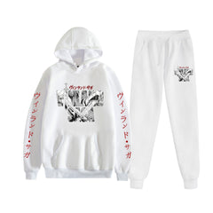 Unisex Anime Graphic Hoodie Pants Suit
