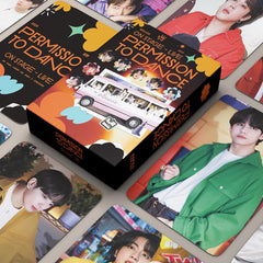 55PCS BTS PERMISSION TO DANCE ON STAGE Photocards