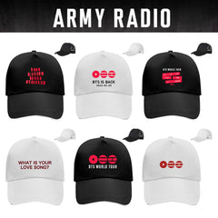 BTS Logo Breathable Net Hat