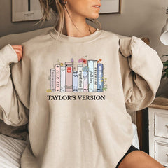 Retro Women's Taylor's Version Crew Neck Sweatshirt