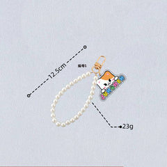 KPOP Imitation Pearl Chain Pendant