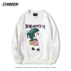 Unisex Anime Cos Crew Neck Sweatshirt