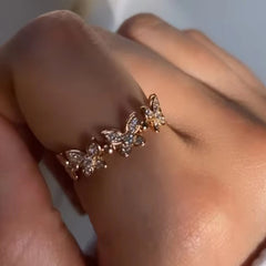Beautiful Butterfly Ring