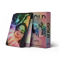 KPOP Laser GOLD LOMO Cards Collection