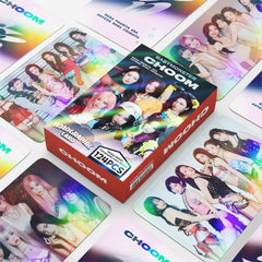 60PCS BM CHOOM Flash Photocard Sticker