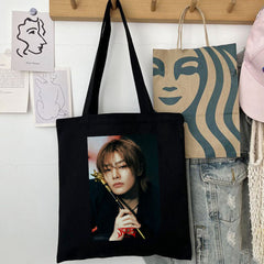 Vintage ATE Poster Print Canvas Bag
