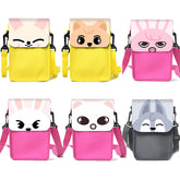 Kpop Members Cartoon Character Mobile Bag