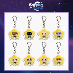 ANITEEZ STAR Acrylic Pendant KEYRING