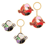 Anime Cartoon Character Keychain Brooch Badge