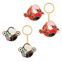 Anime Cartoon Character Keychain Brooch Badge