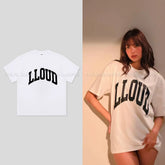 LISA LLOUD Printed Short-sleeved T-shirt