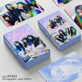 30PCS NJZ Holographic Photocards