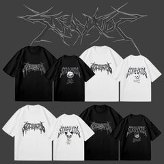 KPOP Evil Cartoon Logo Cotton T-Shirt