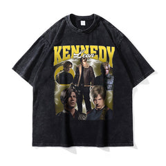 Retro Game Kennedy Washed Short Sleeve Tee