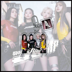 ROSE JISOO Acrylic Keychain