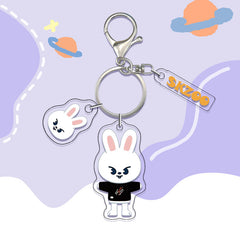 KPOP Cartoon Acrylic Double-sided Keychain