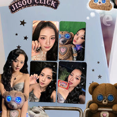 JISOO "CLICK" Album Photocard 5PCS
