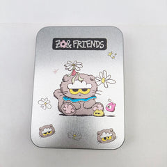 GD Cat Cartoon Iron Storage Box