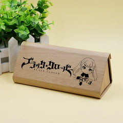 Anime Glasses Folding Pencil Case