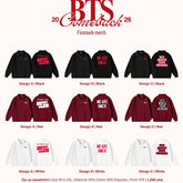 BANGTAN Comeback V-neck Zipper Sweatshirt