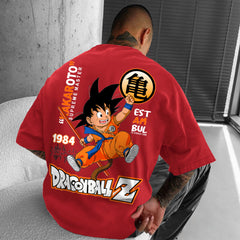 Men's and Women's Goku Anime Print T-Shirt