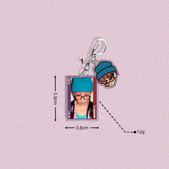 GD POWER Acrylic Pendant Bag Keychain