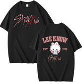 KPOP Print Summer Short-sleeved T-shirt