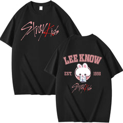 KPOP Print Summer Short-sleeved T-shirt