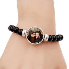 Women's Twilight Beaded Elastic Bracelet