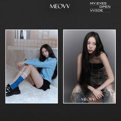 MEOVV Album MY EYES OPEN VVIDE Sticky Poster