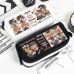 Anime Large Capacity Pencil Bag