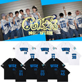 NCT WISH Cotton Printed Short-sleeved T-shirt