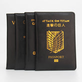 Anime Leather Passport Cover
