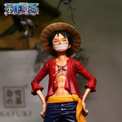 Smiley Face Luffy Figure Model