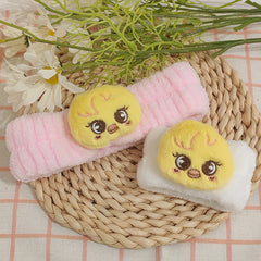 KPOP Cartoon Plush Hair Band Wrist Band