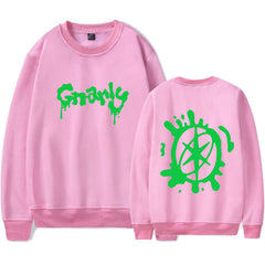 Unisex Kpop Gnarly Logo Crew Neck Sweatshirt