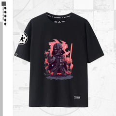 Casual Jedi Graphic Short-sleeved T-shirt