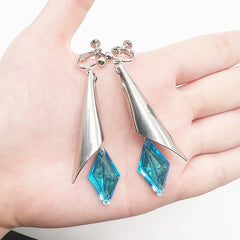 Yelan Game Earclips Cosplay Earrings