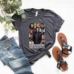 Damon Salvatore The Eras Tour T-shirt