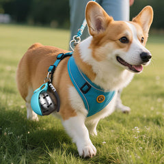 2-in-1 Portable Dog Water Bottle with Foldable Bowl