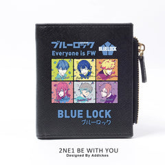 Manga Anime PU Zipper Wallet