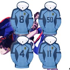 Unisex Anime Digital Print Cosplay Hoodie