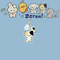 KPOP Cartoon Acrylic Pendant Keychain