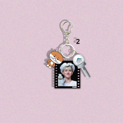 KPOP RIWOO Bag Acrylic Pendant Keychain