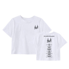 Syncopation Tour Round Neck Short-sleeved T-shirt